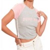 Women's Dump Him Baby Tee - Pretty Garbage - 2 of 3