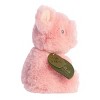 ebba Small Piglet Rattle Eco ebba Eco-Friendly Baby Stuffed Animal Pink 6" - 3 of 4