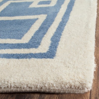 Ivory Elegance 8'x10' Hand-Tufted Wool Area Rug