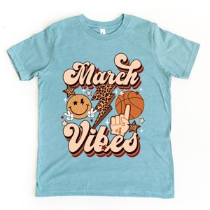 The Juniper Shop March Vibes Basketball Cheetah Youth Short Sleeve Tee - 1 of 4