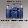 Kumasinova Premium PP Hardshell Suitcase Sets,4 Pcs Expandable Lightweight Spinner Luggage with TSA Lock,Airline-Approved,14/20/24/28" - 3 of 4