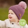 KeaBabies 2pk Baby Hats, Baby Beanies, Newborn Hats for Baby Girls, Boys, Baby Winter Hat, 0-36 Months Infant Hat - 2 of 4