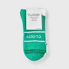 Women’s Cushioned Ribbed 2pk Mid Crew Socks – 4-10 - 2 of 3