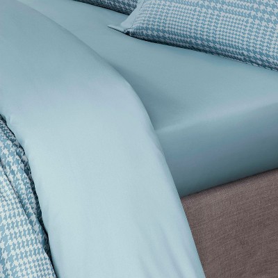 Togas William Sky Blue Fitted Sheet Full