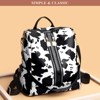 Generic Women's Fashion Backpack Purse PU Leather Anti-theft Handbag Animal Pattern Daypack Convertible Travel Shoulder Bag£¬bag2254OWOISS - 3 of 4