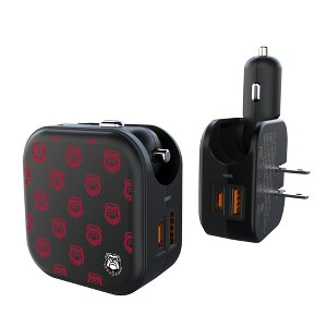 NCAA SEC Universities Fashion Pattern 18-Watt 2 in 1 USB A/C Charger - 1 of 3