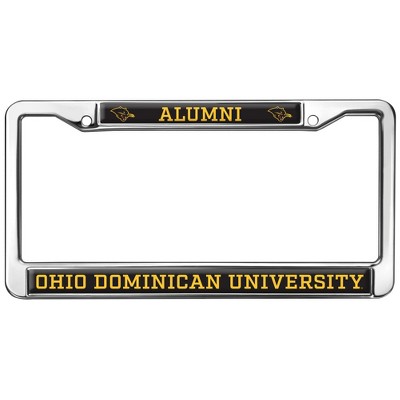 Ohio Dominican University Alumni Full Size Standard License Plate Metal Frame