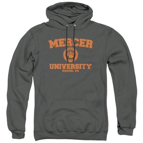 Campus Lab Mercer University Official Circle Logo Adult Pull over Hoodie charcoal Small Target