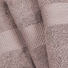 Modern Solid Classic Premium Luxury Cotton 2 Piece Bath Sheet Towel Set by Blue Nile Mills - 3 of 4