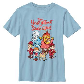 Boy's The Year Without a Santa Claus Group Shot T-Shirt