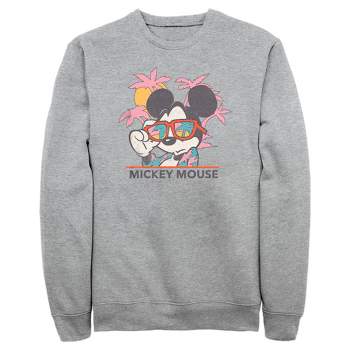 Mickey Mouse Walt Disney World Medium LS Gray Vintage Sweatshirt USA