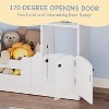 Kids Bookshelf, Toy Storage Organizer, Wooden Kids Bookcase with Motion Sensor Light, Dollhouse Bookcase for Playroom Bedroom Nursery Classroom - 4 of 4