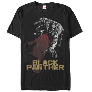 Men's Marvel Black Panther Shadow Partner T-Shirt - 1 of 4