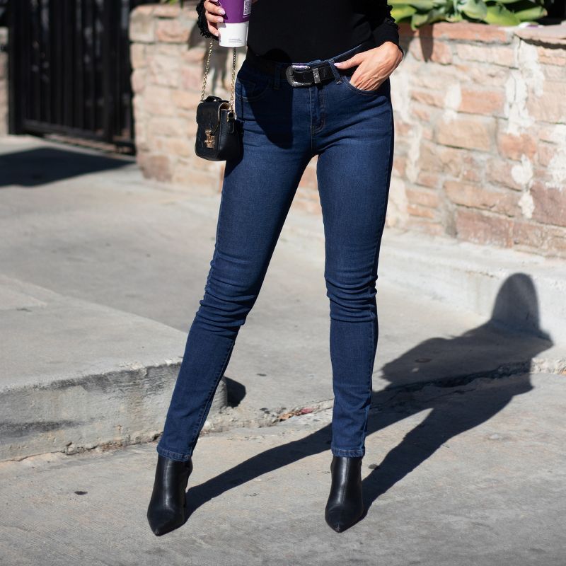 Women's Denim High Rise Skinny Jeans - Cupshe, 4 of 6