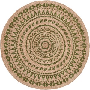 Natural Fiber NF802 Hand Woven Indoor Rugs - Safavieh - 1 of 3