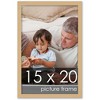 PosterPalooza | Classic Modern Yellow Picture Frame - UV Acrylic, Foam Board Backing, Hanging Hardware - 2 of 4