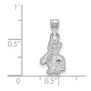 Black Bow Jewelry Sterling Silver North Carolina State Wolfpack NCAA Small Pendant - 2 of 3