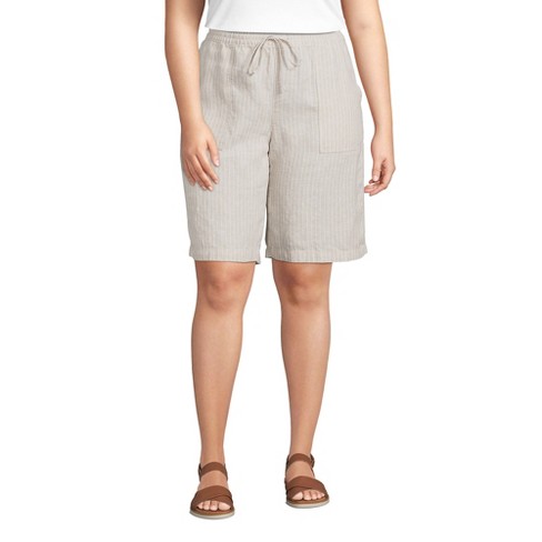 Linen Shorts For Women - FLAX