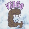 Junior's Women Lost Gods Zodiac Virgo Art Symbol Crop T-Shirt - 2 of 4