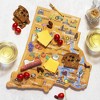 Totally Bamboo Rhode Island Fish Kiss Cutting Board: Lightweight Bamboo, Multicolored, 12.5" x 13.75", Hand Wash - 2 of 4
