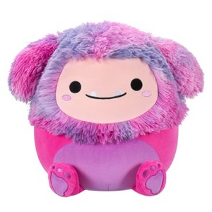 Squishmallows 14" Woxie Magenta Bigfoot with Hair - 1 of 4