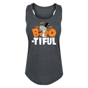 Women's - SpongeBob SquarePants - Boo-tiful Graphic Racerback Tank - 1 of 4