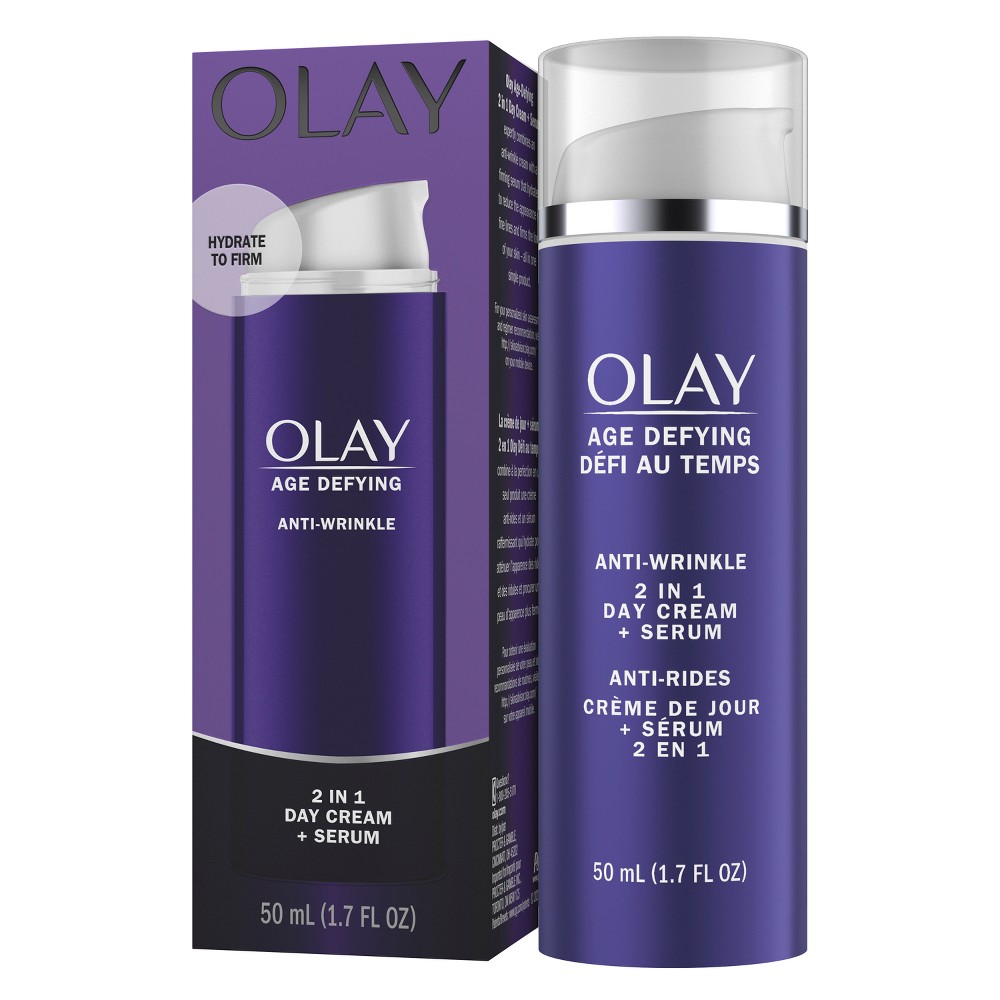 UPC 075609046230 product image for Olay Age Defying 2-in-1 Anti-Wrinkle Day Cream + Serum - 1.7oz | upcitemdb.com