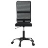 vidaXL Office Chair Black Mesh Fabric - 3 of 4