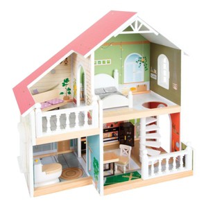 Small Foot Country Cottage Wooden Doll House - 1 of 4