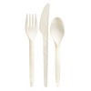 Restore Foodware AirCarbon Natural Cutlery Pack with Bag - 4pc. Plastic-free, reusable, regenerative - image 2 of 4