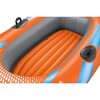 Bestway: H2OGO! 4'11" x 33" Kondor 1000 Water Inflatable Raft, Orange & Blue - 4 of 4