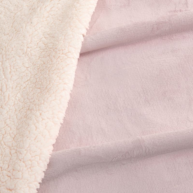 Velvet Plush Soft Fleece Reversible Throw, Warm and Comfortable Bed Blanket - Great Bay Home, 2 of 7