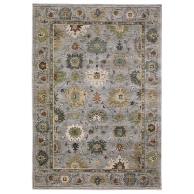 Oriental Weavers Eliana ELI03 Blue / Multi Indoor Area Rug - 2'3" x 7'6"