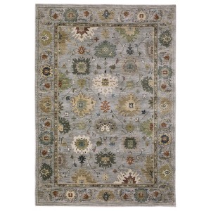 Oriental Weavers Eliana ELI03 Blue / Multi Indoor Area Rug - 2'3" x 7'6" - 1 of 4