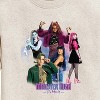 Girls' - Monster High - Toddler And Youth Crewneck Fleece Sweatshirt Graphic Long Sleeve Fleece Sweatshirt - 2 of 4