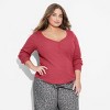 Women's Long Sleeve Henley T-Shirt - Wild Fable™ - 2 of 3