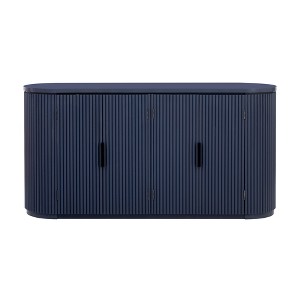 Bella Depot 63''W Vertical Striped Door Storage Cabinet - 1 of 4