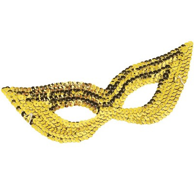 Forum Novelties Gold Sequin Eye Mask