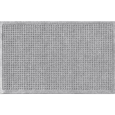 Medium Gray Solid Doormat - (2'X3') - Bungalow Flooring