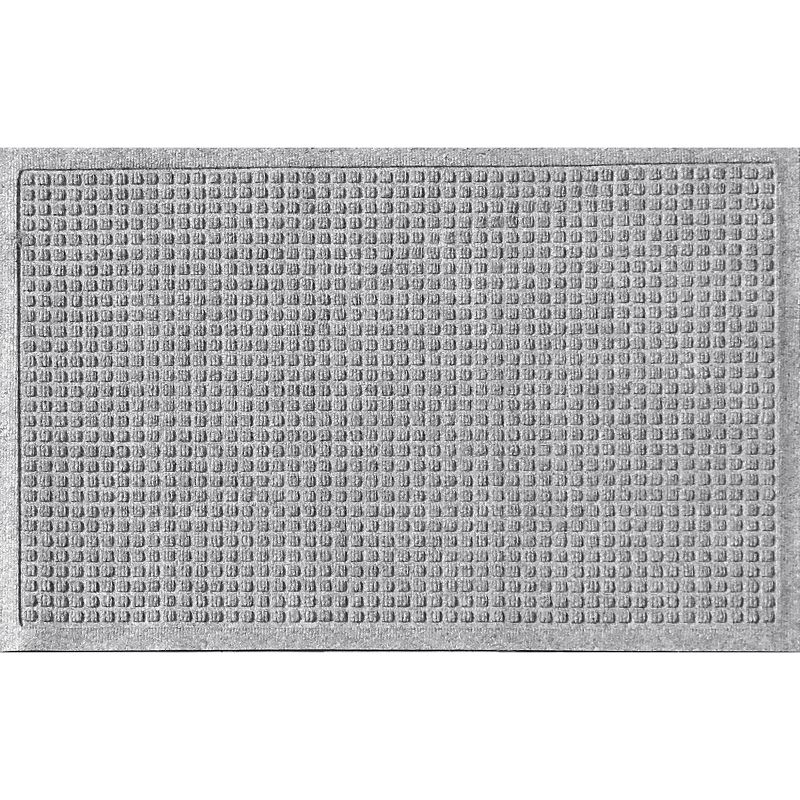 WaterHog 2&#39;x3&#39; Medium Solid Doormat Gray, 1 of 11