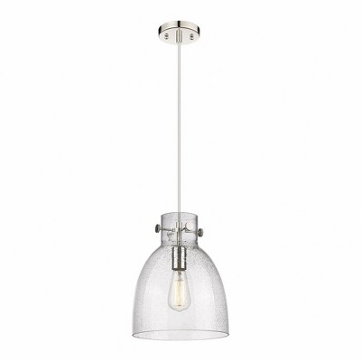Newton Bell - 1 Light Pendant In Industrial Style-12.5 Inches Tall and 10 Inches Wide