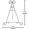 12" Black Iron Display Stand - 4 of 4