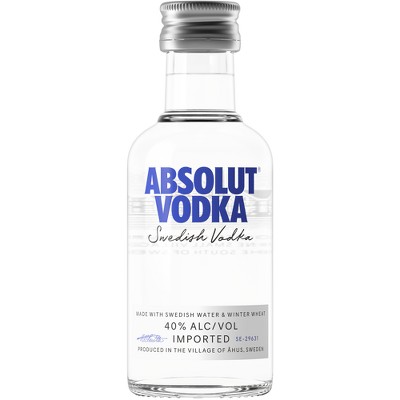 Absolut Vodka - 50ml Plastic Bottle