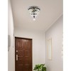 Elegant Lighting Tranquil 2 light Gold Flush Mount Clear Royal Cut Crystal - 2 of 4