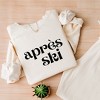 Simply Sage Market Women's Lightweight Garment Dyed Graphic Sweatshirt Apres Ski - 3 of 4