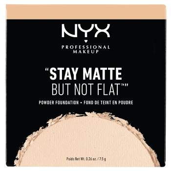 Nude - 6.5 , NYX Can't Stop Won't Stop Full Coverage Foundation , Cosmetics  Makeup - Pack of 3 w/ SLEEKSHOP Teasing Comb 