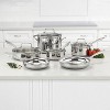 Cuisinart TPS-10 Tri-Ply Stainless Steel 10 Piece Cookware Set - image 3 of 4