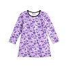 The Pink Picket Fence Suzie Dino Dress for Girls – Long Sleeve Play Dress – Hand-Painted Dinosaur Print - 4 of 4