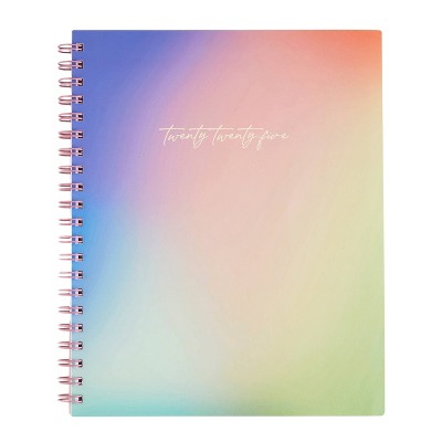 Inspired by Erin Condren 2025 Monthly Planner 11"x9" Pastel Colorblends: Spiral Bound, Adult Stationery, Tabs, 9x11 Paper