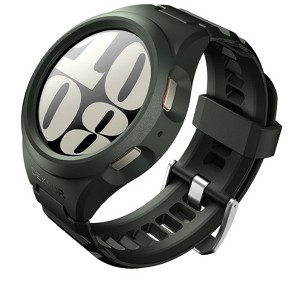 Dexnor for Samsung Galaxy Watch 6 Classic Band [47mm] [43mm],Galaxy Watch 6 Band [40mm] [44mm],[Raised Bezel & Snap-on] Rugged Shockproof Case - 1 of 3